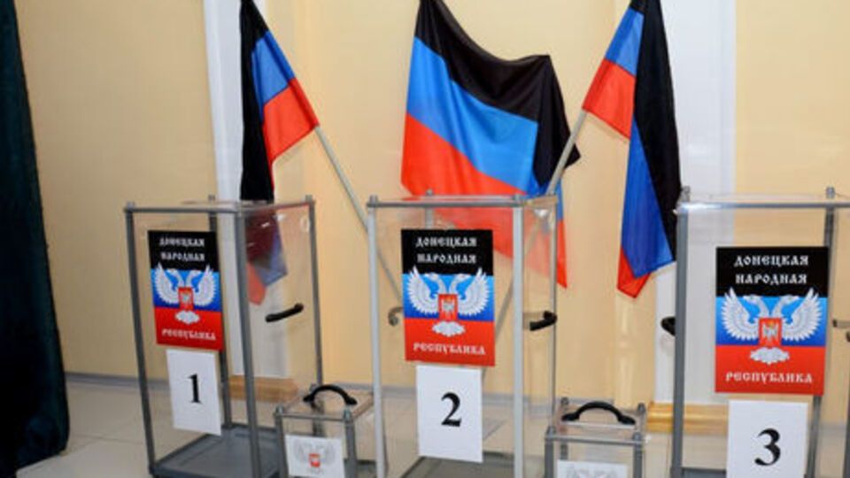 "Вибори" на окупованій території Донбасу відбулися 11 листопада