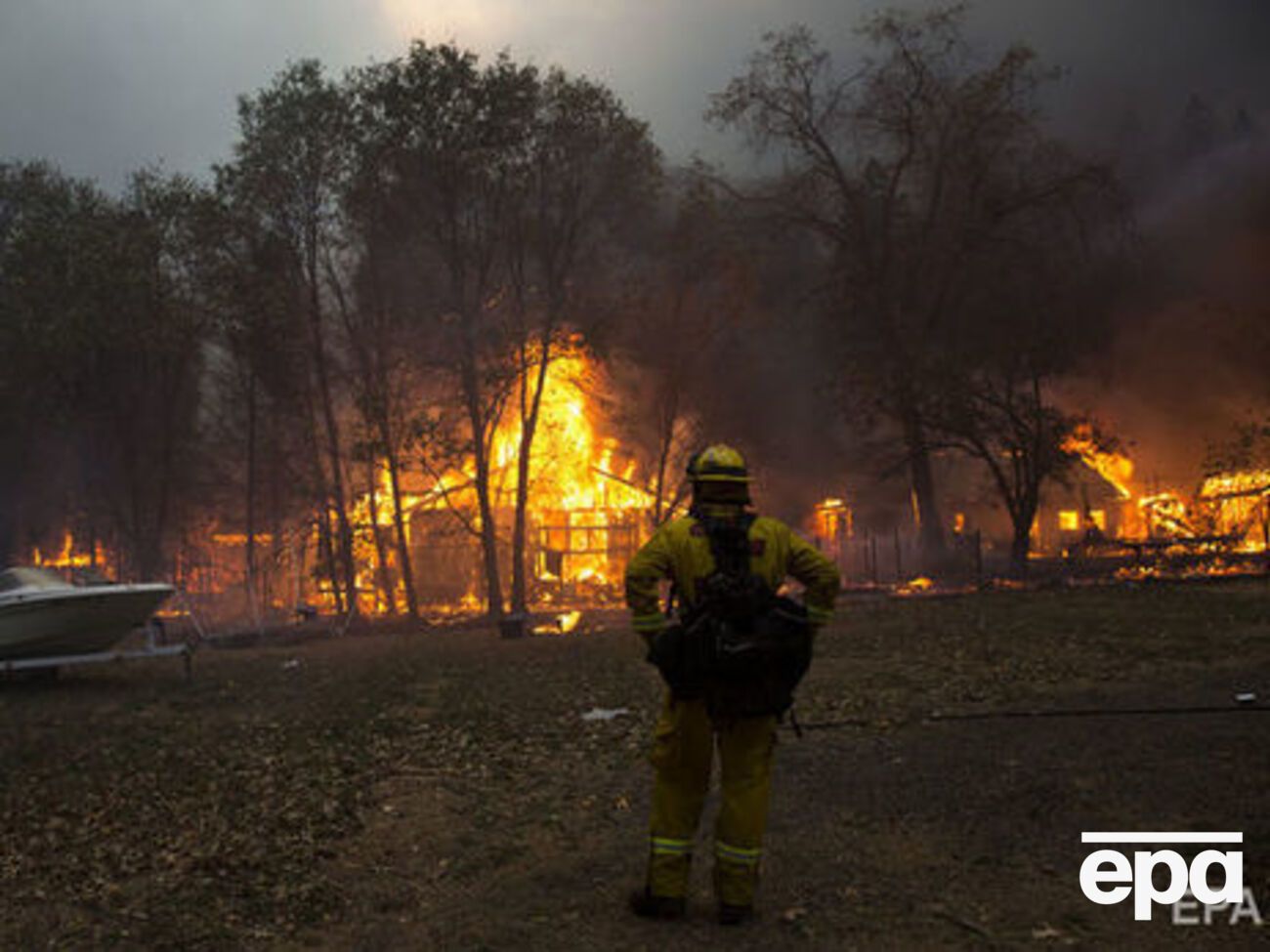 Пожежа в Каліфорнії почалася 8 листопада