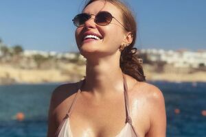 Камінська позувала для знімків у Єгипті