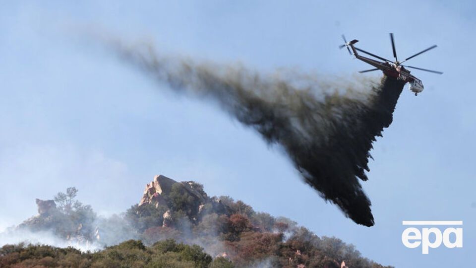 У Каліфорнії сталися пожежі