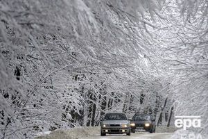 На дорогах можлива ожеледиця