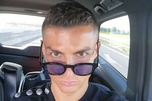 Роналду: Із днем народження, дорога принцесо! Один рік блаженства! Люблю тебе!