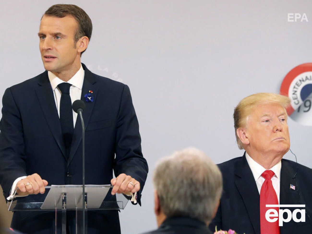 Трамп критикує ідею Макрона