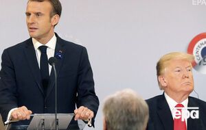 Трамп критикує ідею Макрона