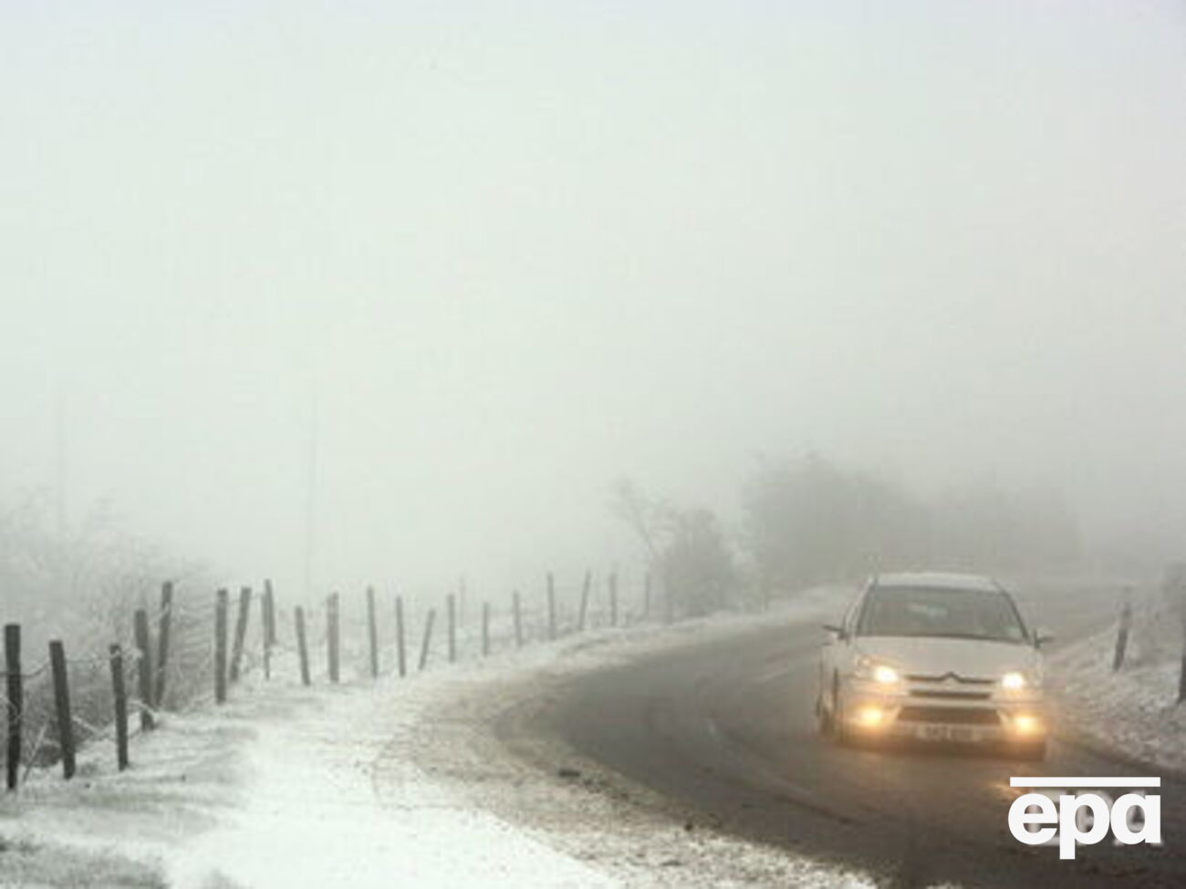 Видимость на дорогах составит не более 500 м