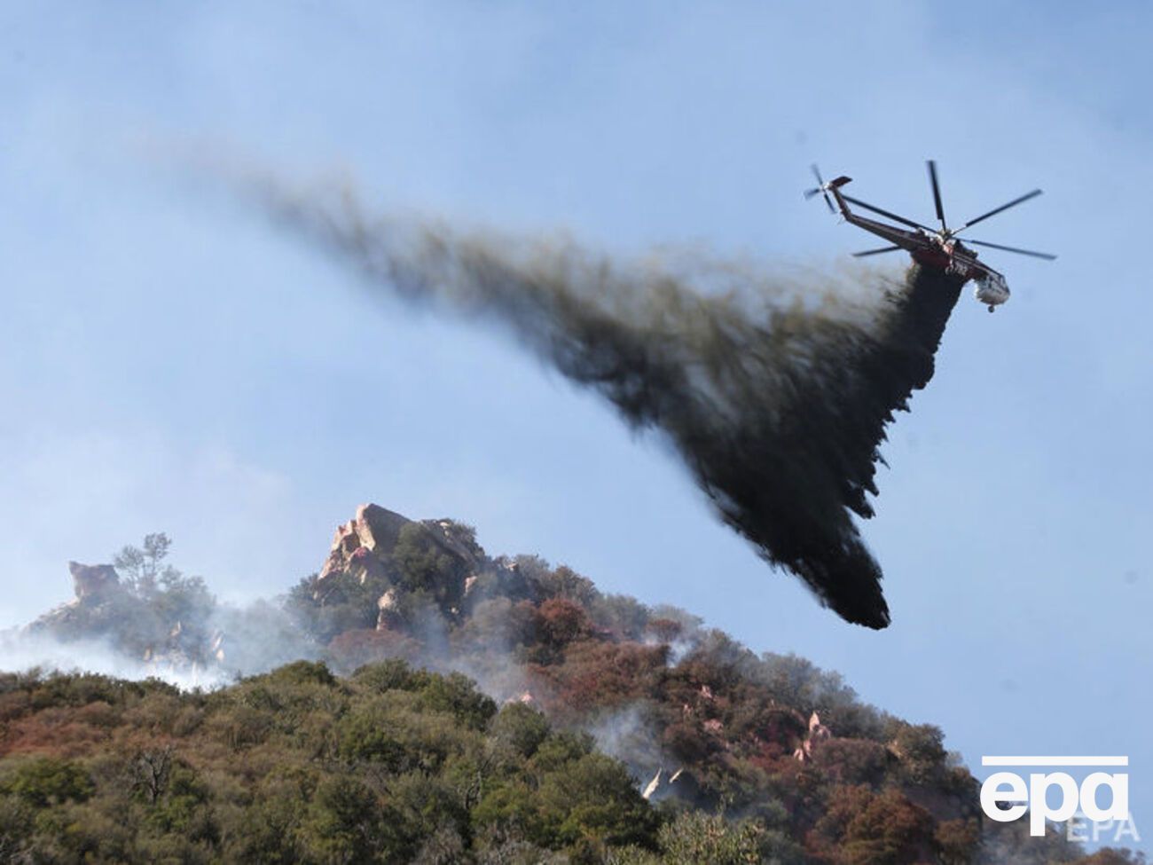 Пожары бушуют с 8 ноября