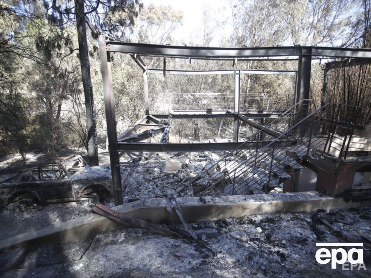 Про займання в Каліфорнії стало відомо 8 листопада