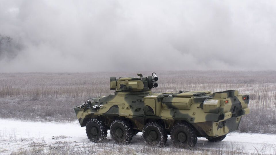 БТР-3 оснащено високоточним протитанковим комплексом "Бар'єр"