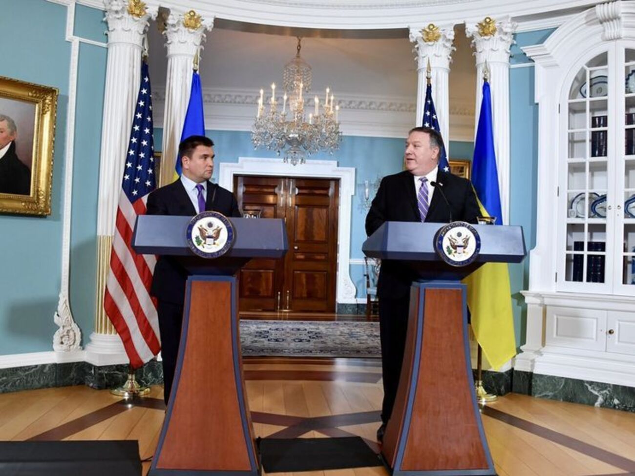 Клімкін і Помпео зустрілися у США