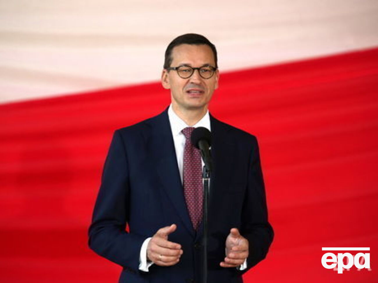 Моравецький заявив, що європейці платять росіянам за газ, а Росія витрачає ці гроші на свою армію