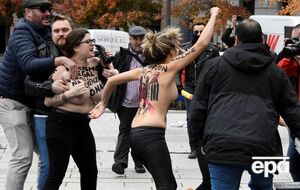 Femen устроили протест в Мадриде