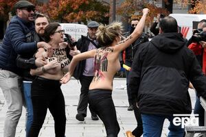 Femen влаштували протест у Мадриді