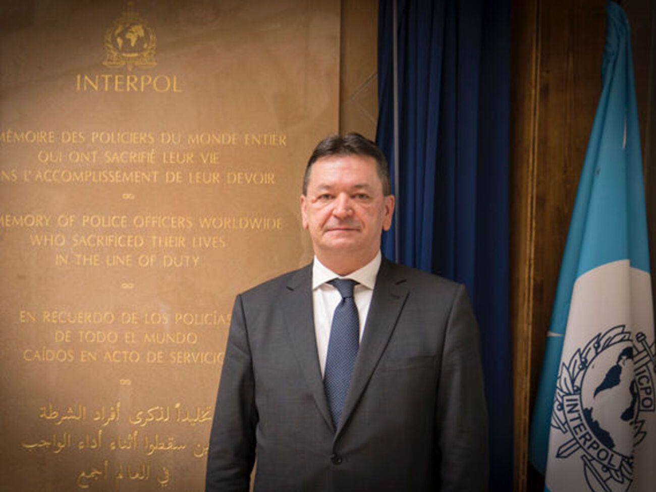 Із листопада 2016 року Олександр Прокопчук є віце-президентом Інтерполу