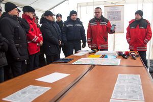 Навчання рятувальних служб проводять на випадок виникнення надзвичайних ситуацій у мирний час та в особливий період