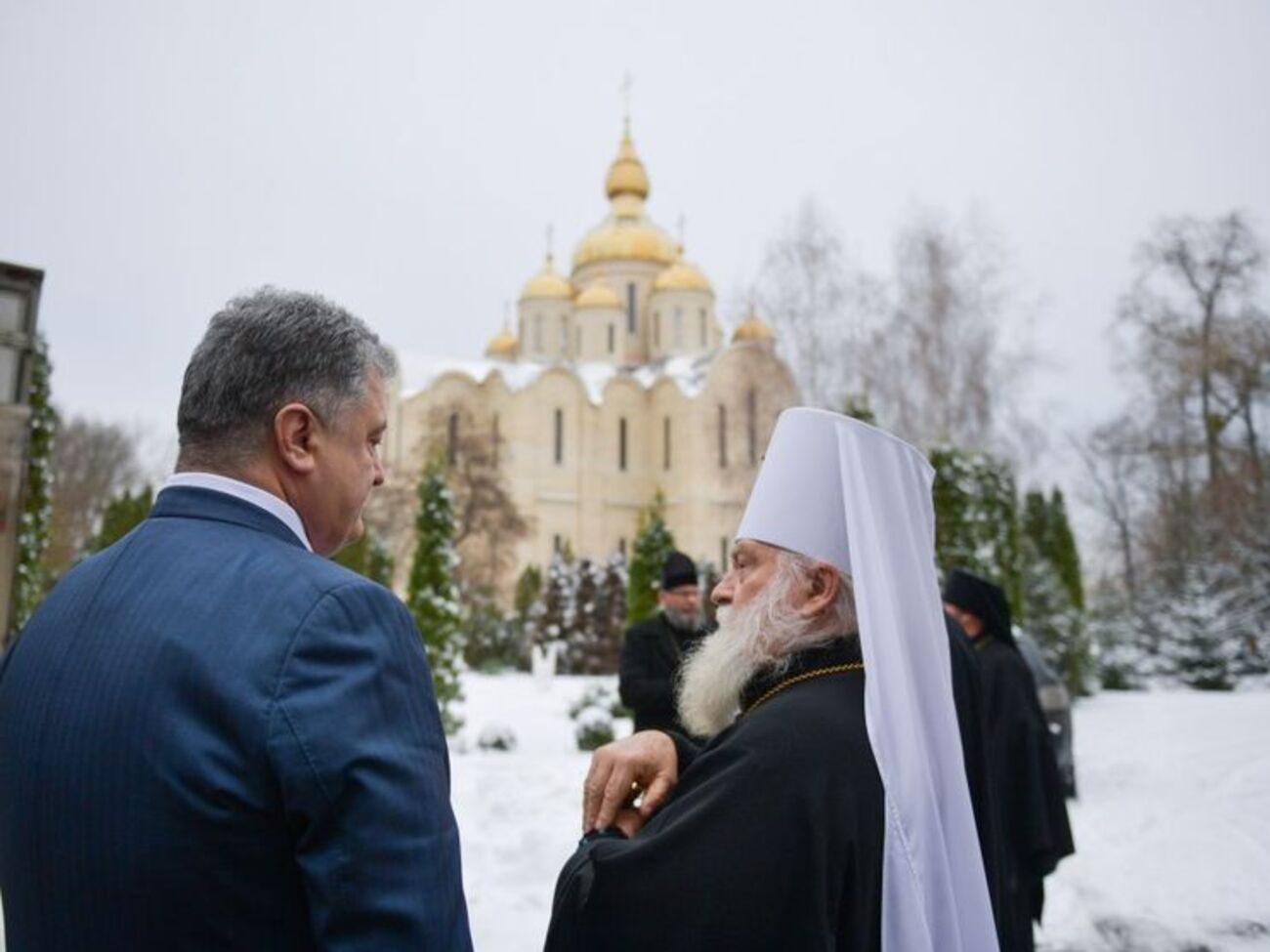 Порошенко отметил, что митрополит Софроний смотрит в будущее украинской церкви