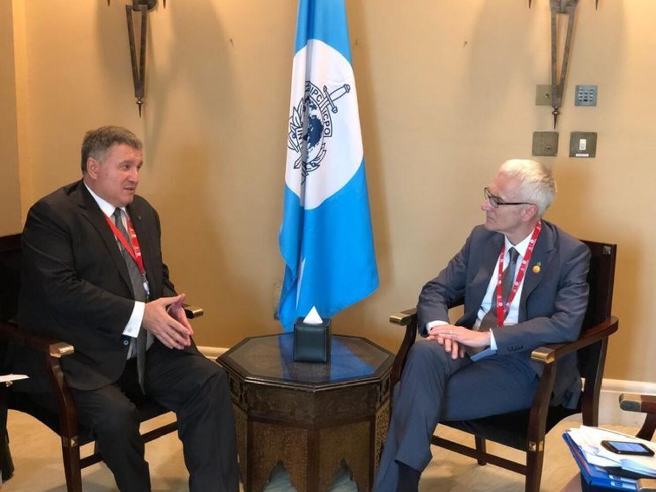 Аваков зустрівся зі Штоком