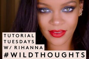 Рианна сделала мейкап из клипа Wild Thoughts