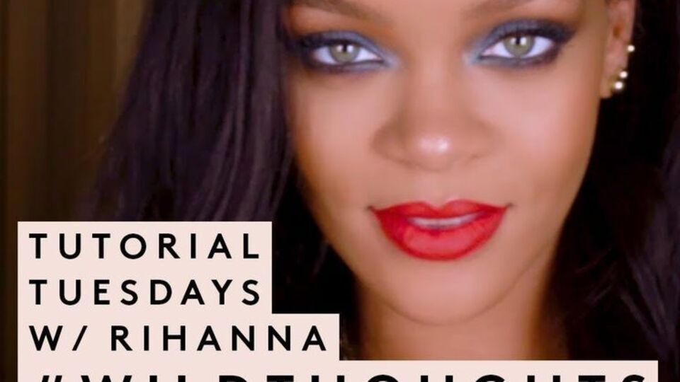 Рианна сделала мейкап из клипа Wild Thoughts