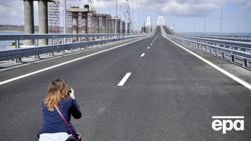 Крымский мост открыли в мае 2018 года