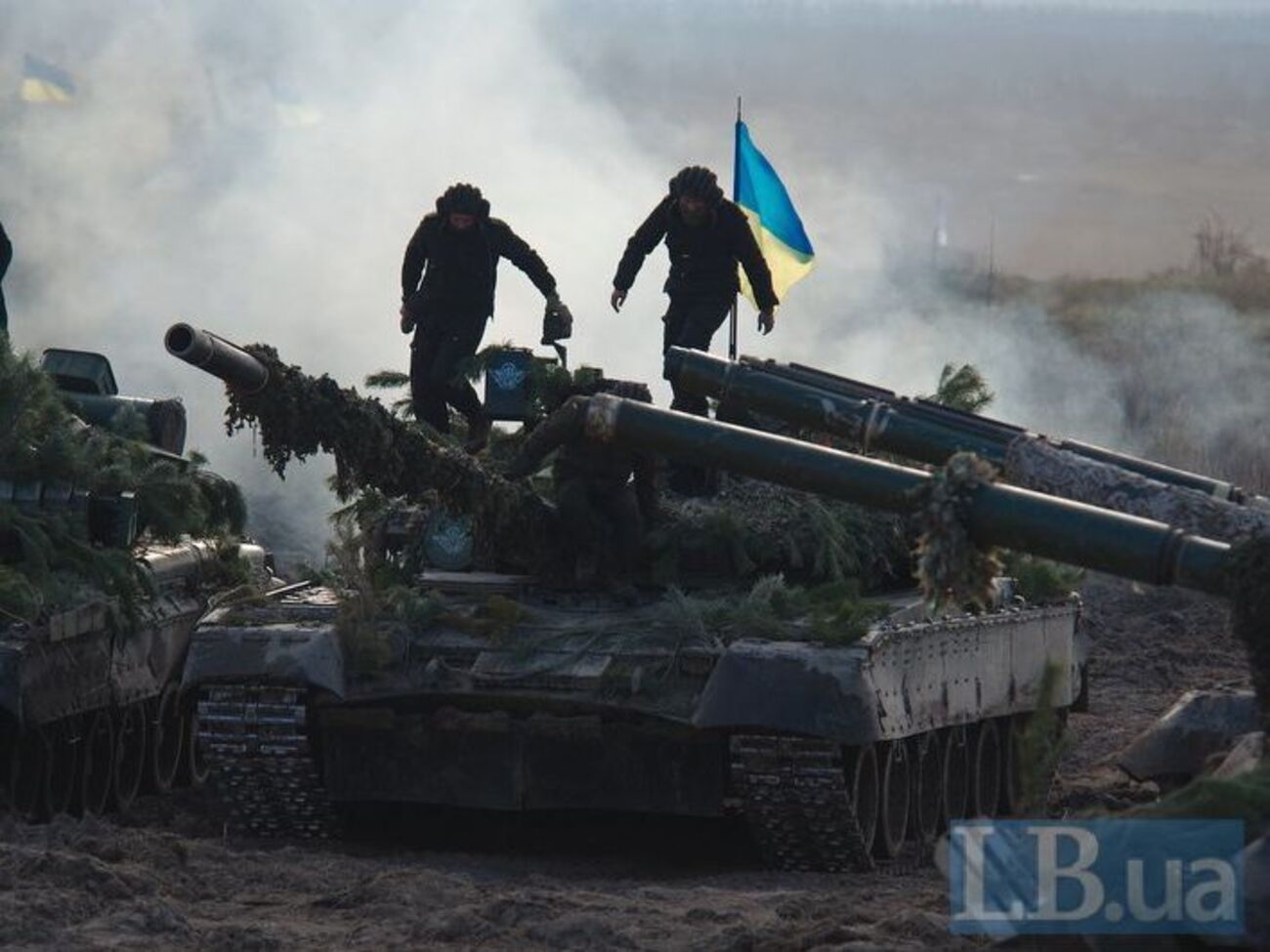 Десантно-штурмовые войска провели бригадные учения в Житомирской области. Фоторепортаж