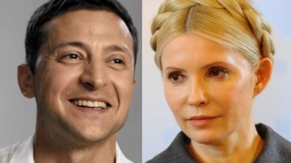 Зеленский набрал бы на 4% больше, чем Тимошенко, если бы состоялся второй тур