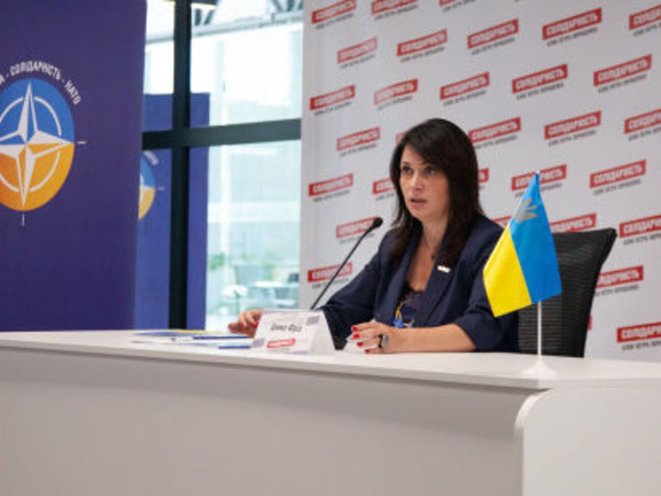 Фріз очолювала постійну делегацію України в Парламентській асамблеї НАТО
