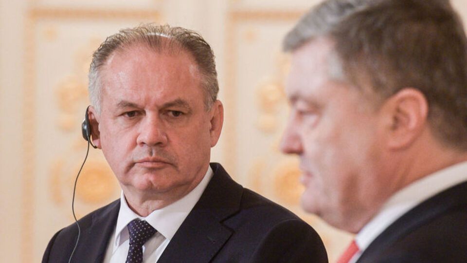 Кіска (ліворуч) назвав Словаччину добрим сусідом України