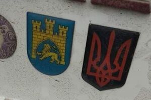 Польські правоохоронці попросили українця зняти знак, щоб "не пошкодили авто на паркінгу тощо"