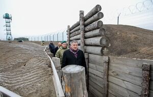Аваков проверил участок границы с РФ в Харьковской области