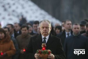 Киска в Киеве почтил память жертв Голодомора