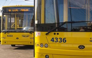 Протестующие блокировали движение троллейбусов в Киеве по маршрутам № 6, 25, 28, 33, 18