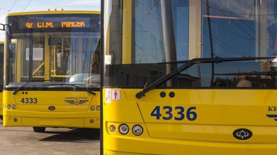 Протестующие блокировали движение троллейбусов в Киеве по маршрутам № 6, 25, 28, 33, 18