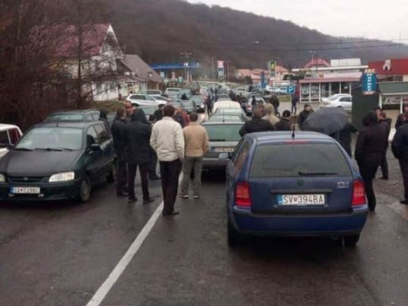 Ускладнення виникли із проїздом автомобілів на "євробляхах"
