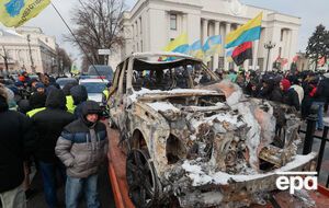 Активісти "Авто Євро Сили" розпочали акцію протесту, в межах якої перекрили дороги в низці областей України
