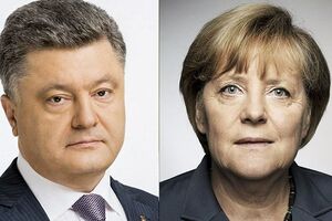 Порошенко и Меркель договорились продолжить украинско-немецкие консультации для разрешения ситуации