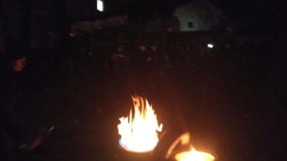 У ніч на 26 листопада активісти протестували біля російського консульства у Львові