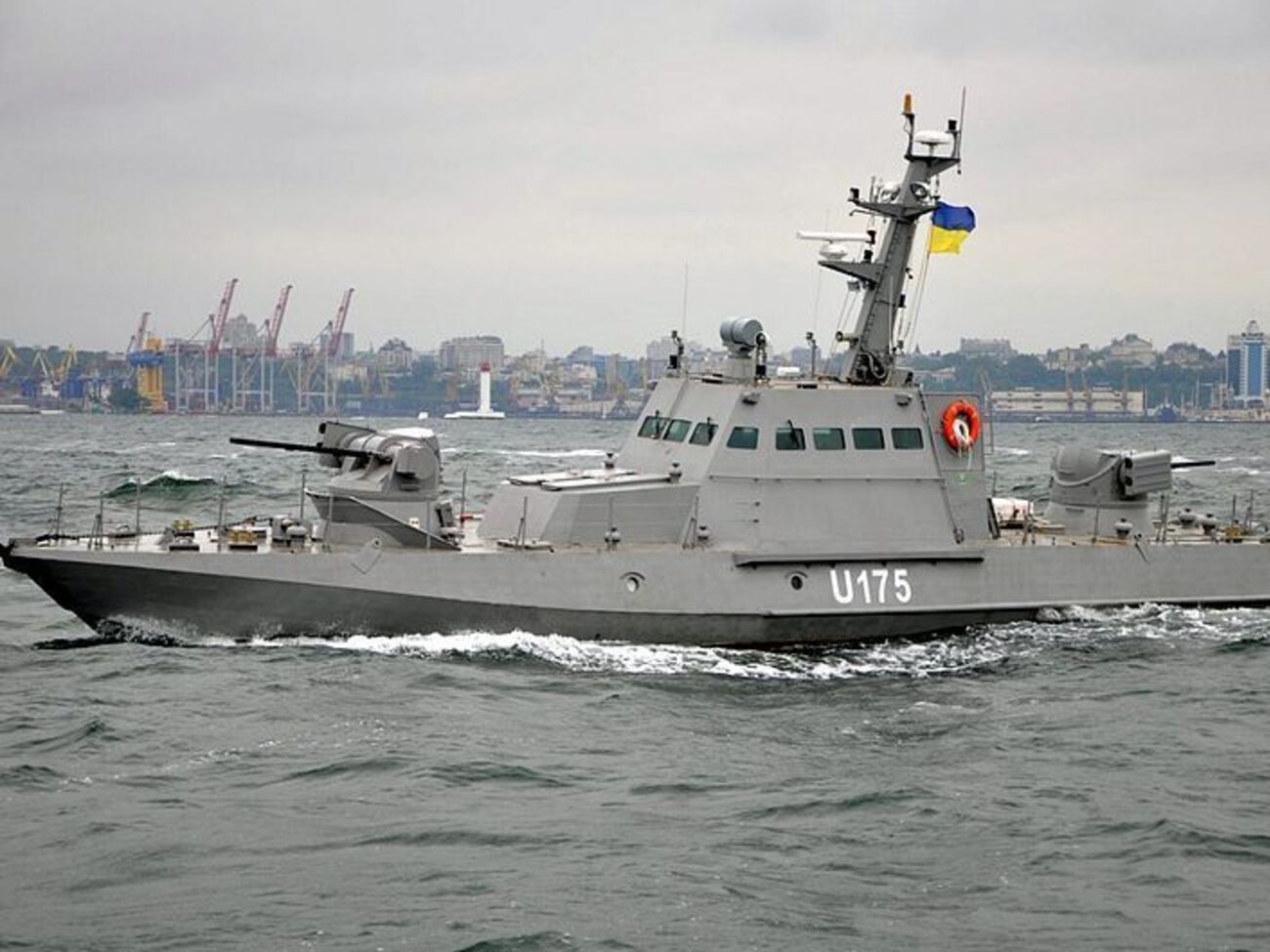 Катер "Бердянск" захвачен россиянами