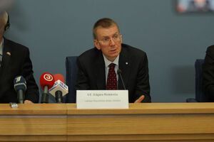 Рінкевичс висловив "рішучу підтримку" Україні з боку Латвії