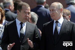 Медведев (слева) был президентом РФ с 2008-го по 2012 год