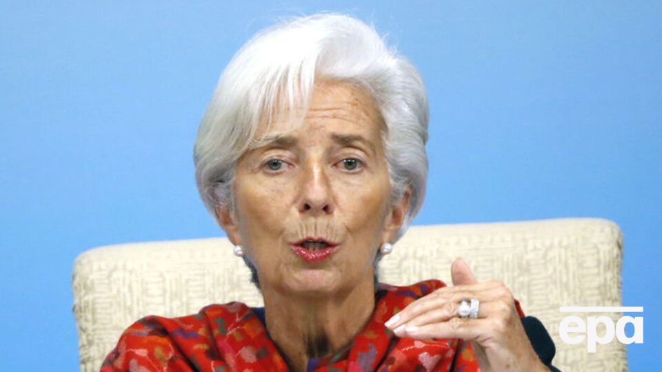 Лагард підкреслила, що провела конструктивну розмову з Порошенком