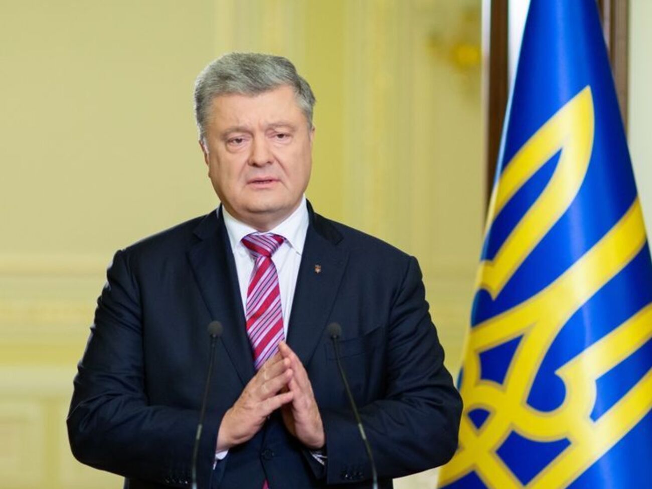 Порошенко:&nbsp;Мы ведем праведную борьбу за нашу независимость, и томос &ndash; это историческое событие на этом пути