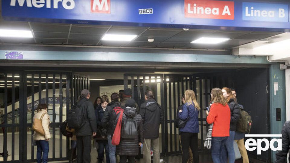 Инцидент произошел в метро Рима