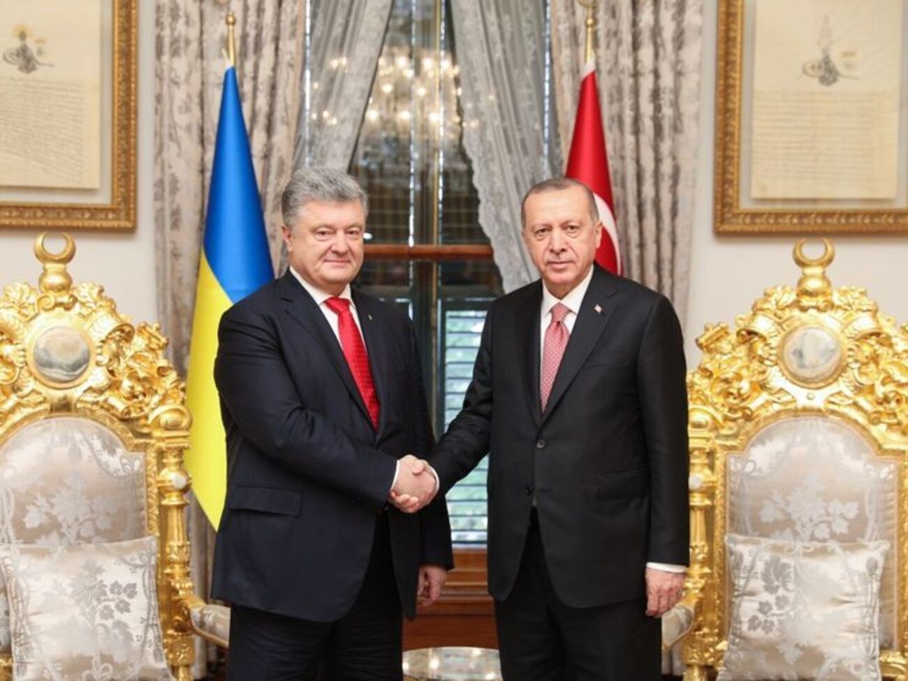 Эрдоган встретился с Порошенко 3 ноября