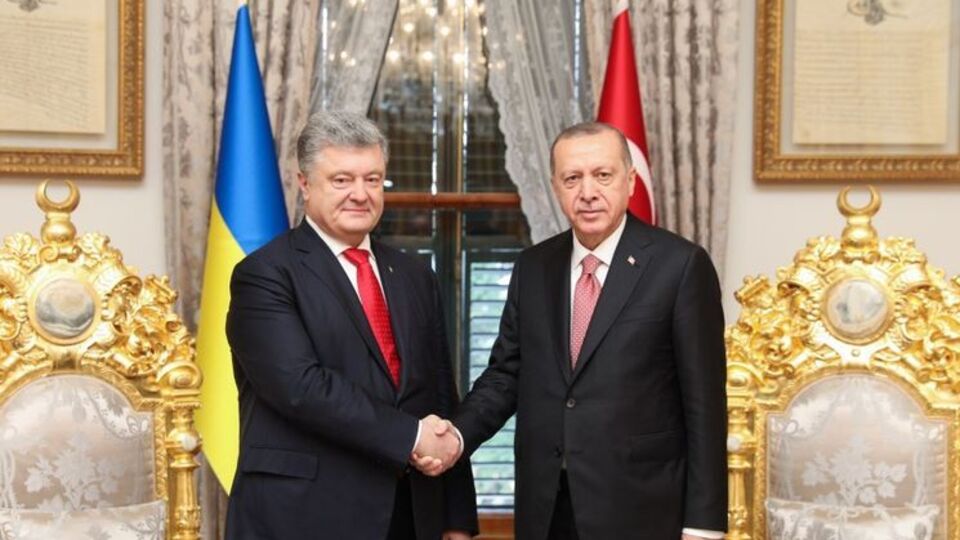 Эрдоган встретился с Порошенко 3 ноября