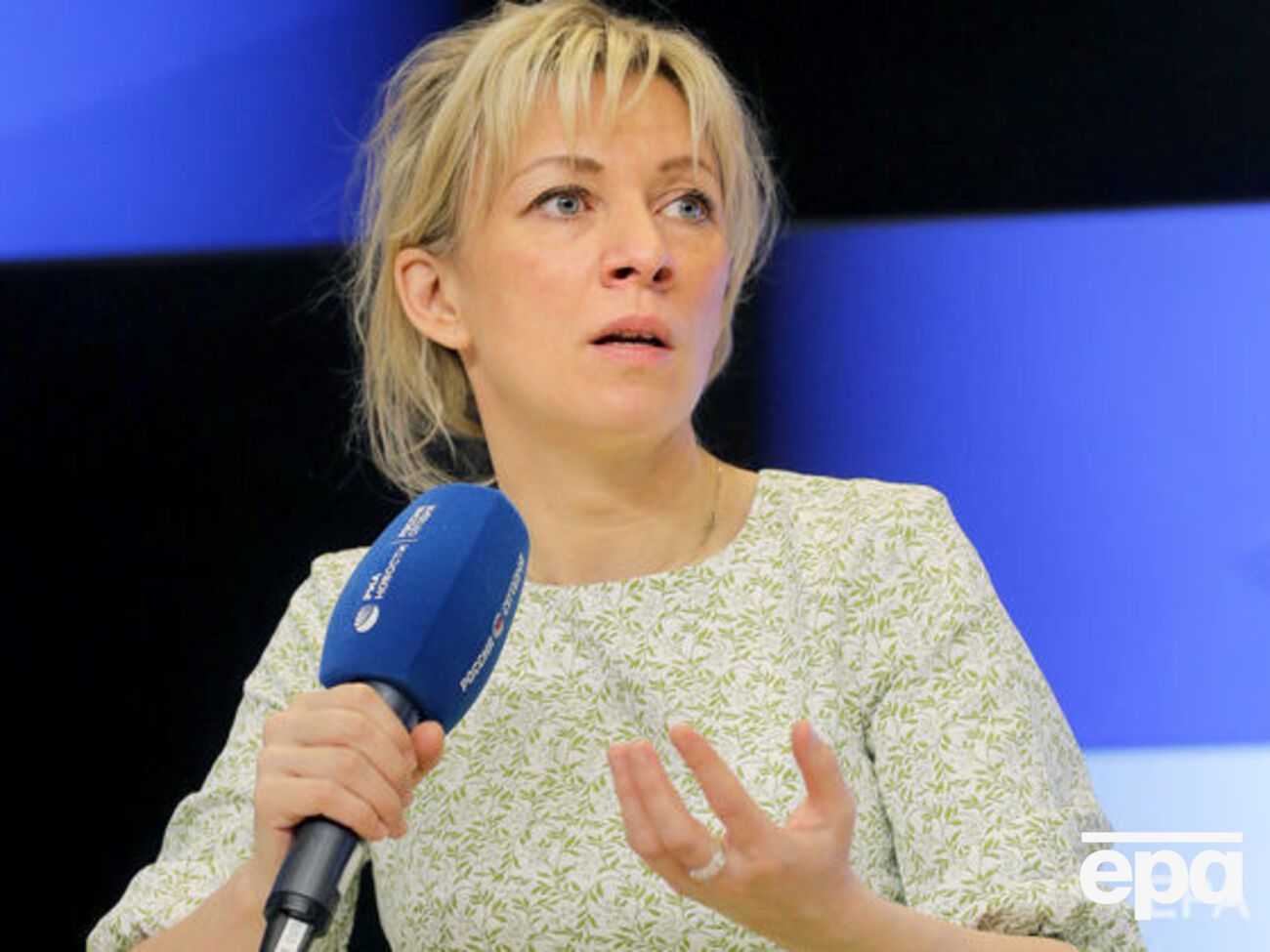 Захарова відреагувала на рішення української прикордонної служби про недопуск у країну росіян чоловічої статі