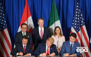 Соглашение подписали Пенья Ньето, Трамп и Трюдо