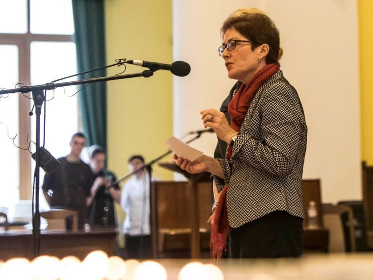 Йованович от имени США выразила соболезнования родным и друзьям умершей активистки