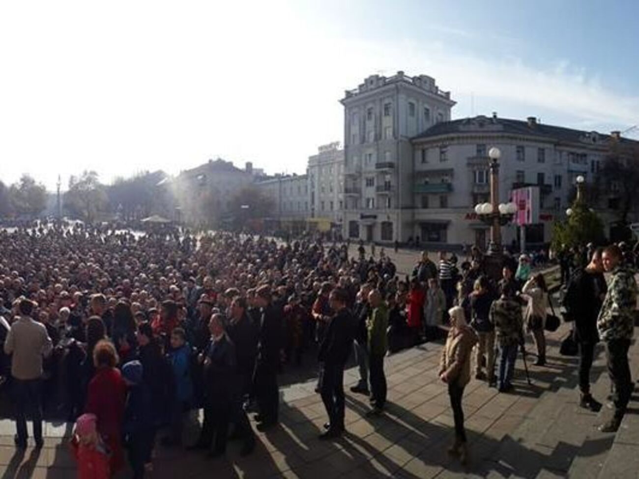 Акция против тарифов началась в Тернополе 4 ноября