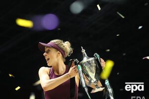 В прошлом месяце Свитолина впервые в карьере выиграла итоговый турнир WTA
