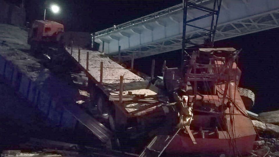 У Росії впав ще один міст